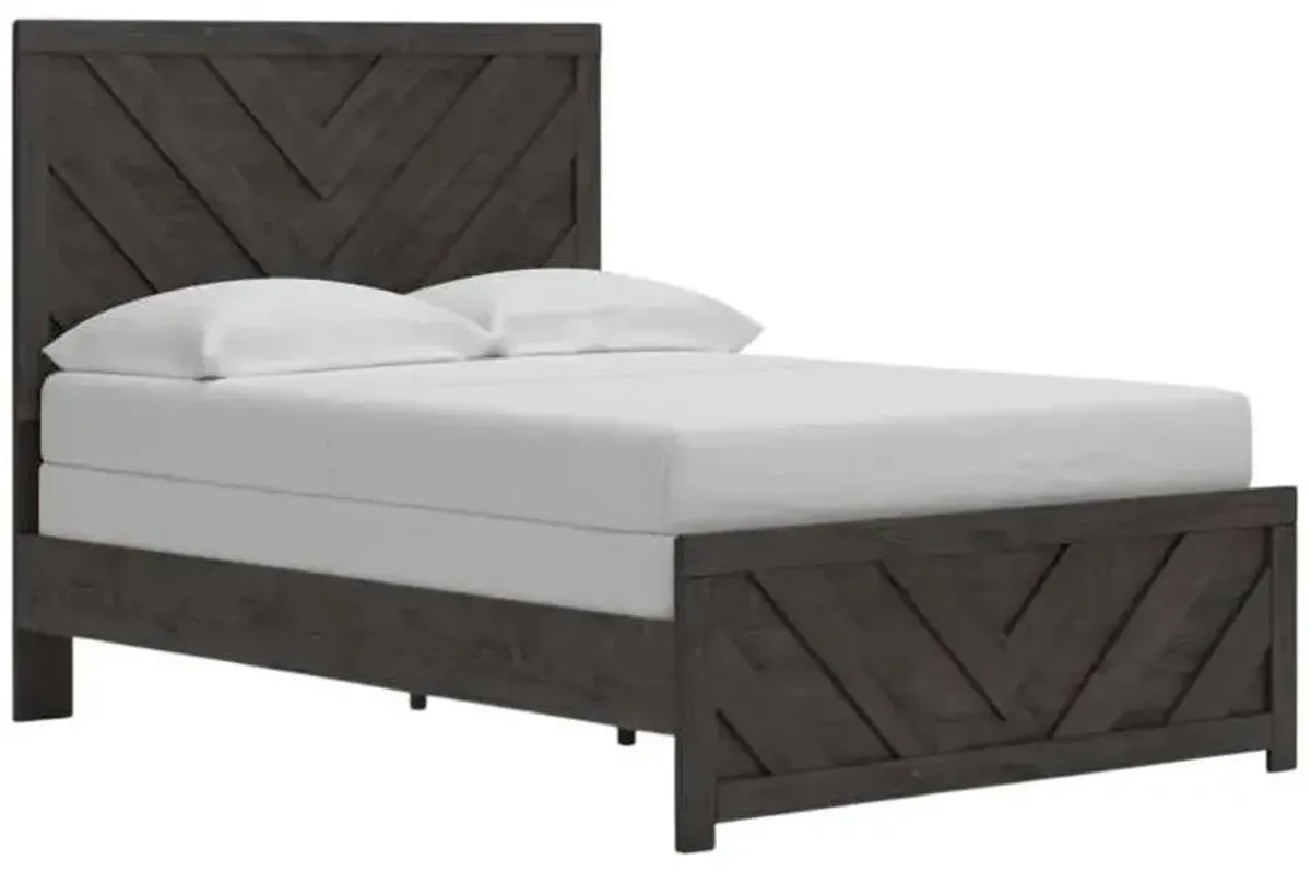 Signature Design by Ashley® Prendonea Charcoal Full Panel Bed