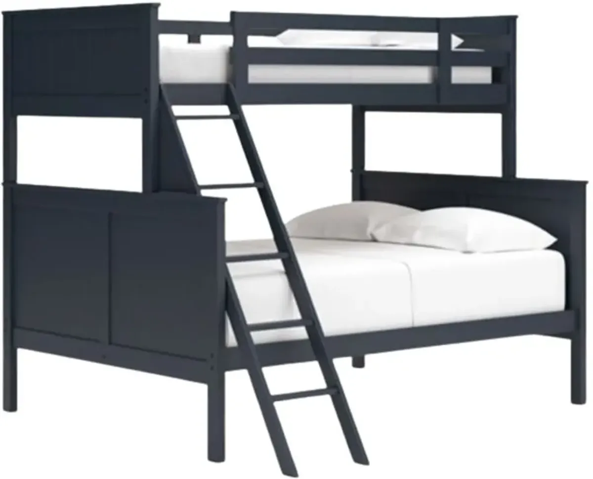 Signature Design by Ashley® Nextonfort Blue Twin Over Full Bunk Bed