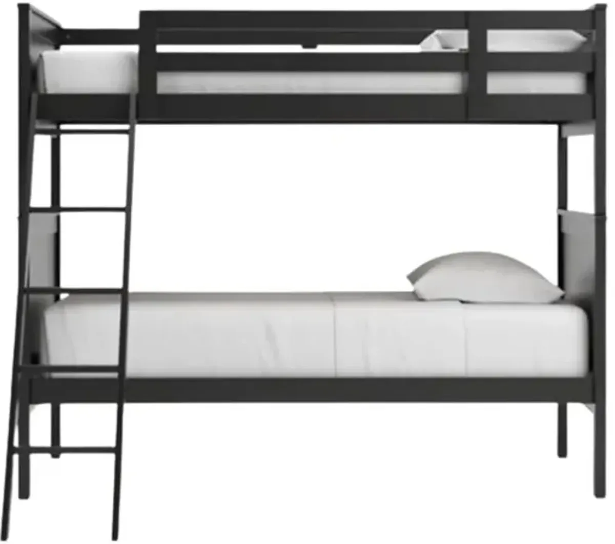 Signature Design by Ashley® Nextonfort Black Twin Over Twin Bunk Bed