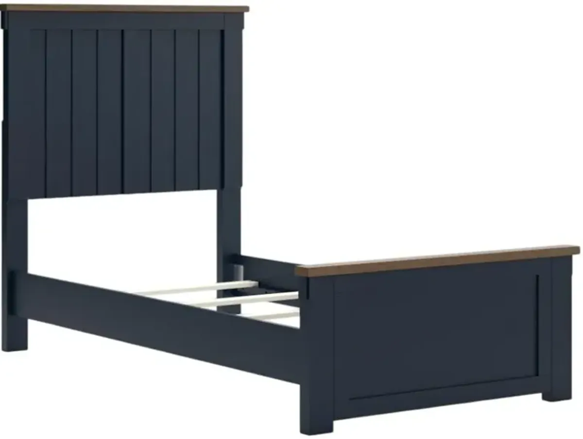 Signature Design by Ashley® Landocken Blue/Brown Youth Twin Panel Bed