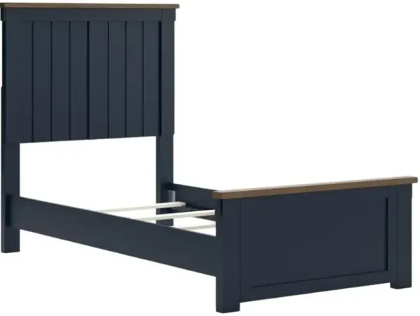 Signature Design by Ashley® Landocken Blue/Brown Youth Twin Panel Bed