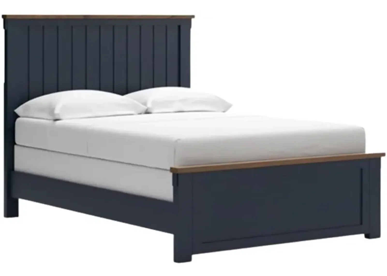 Signature Design by Ashley® Landocken Blue/Brown Full Panel Bed