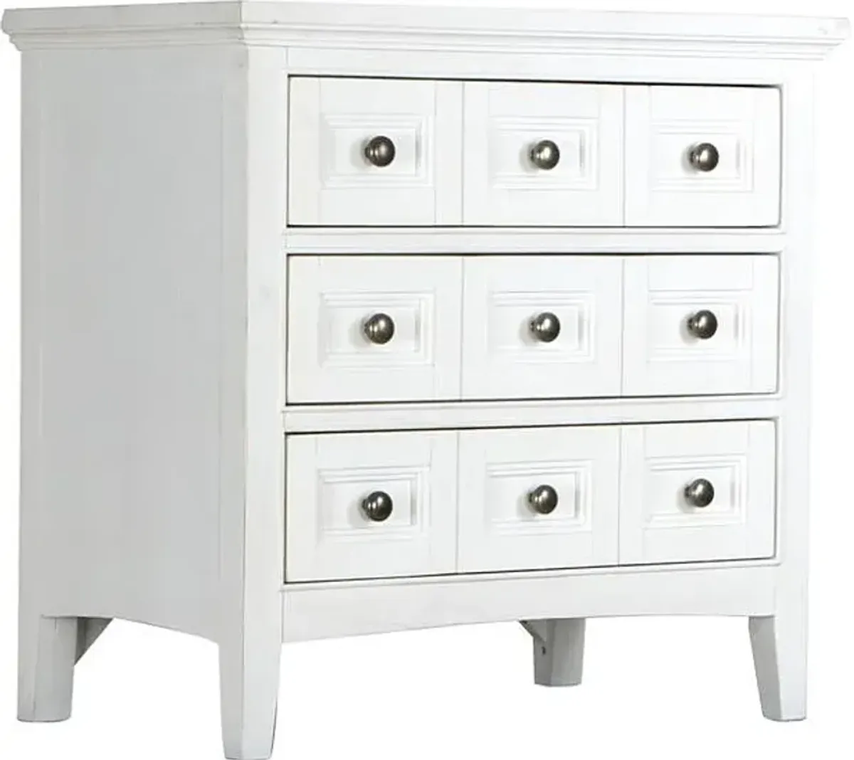 Magnussen Home® Heron Cove Chalk White Drawer Nightstand