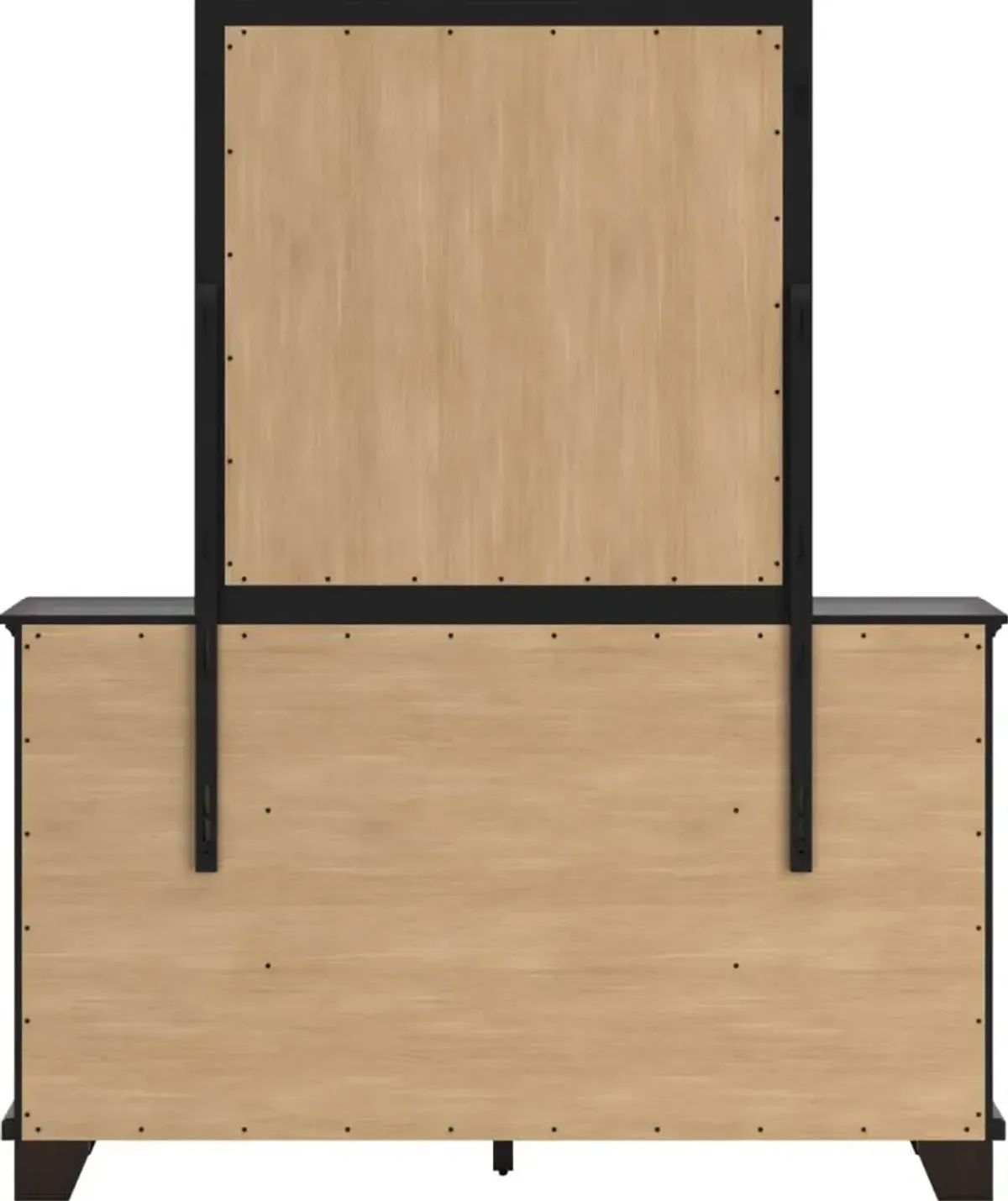 Signature Design by Ashley® Covetown Dark Brown Bedroom Mirror