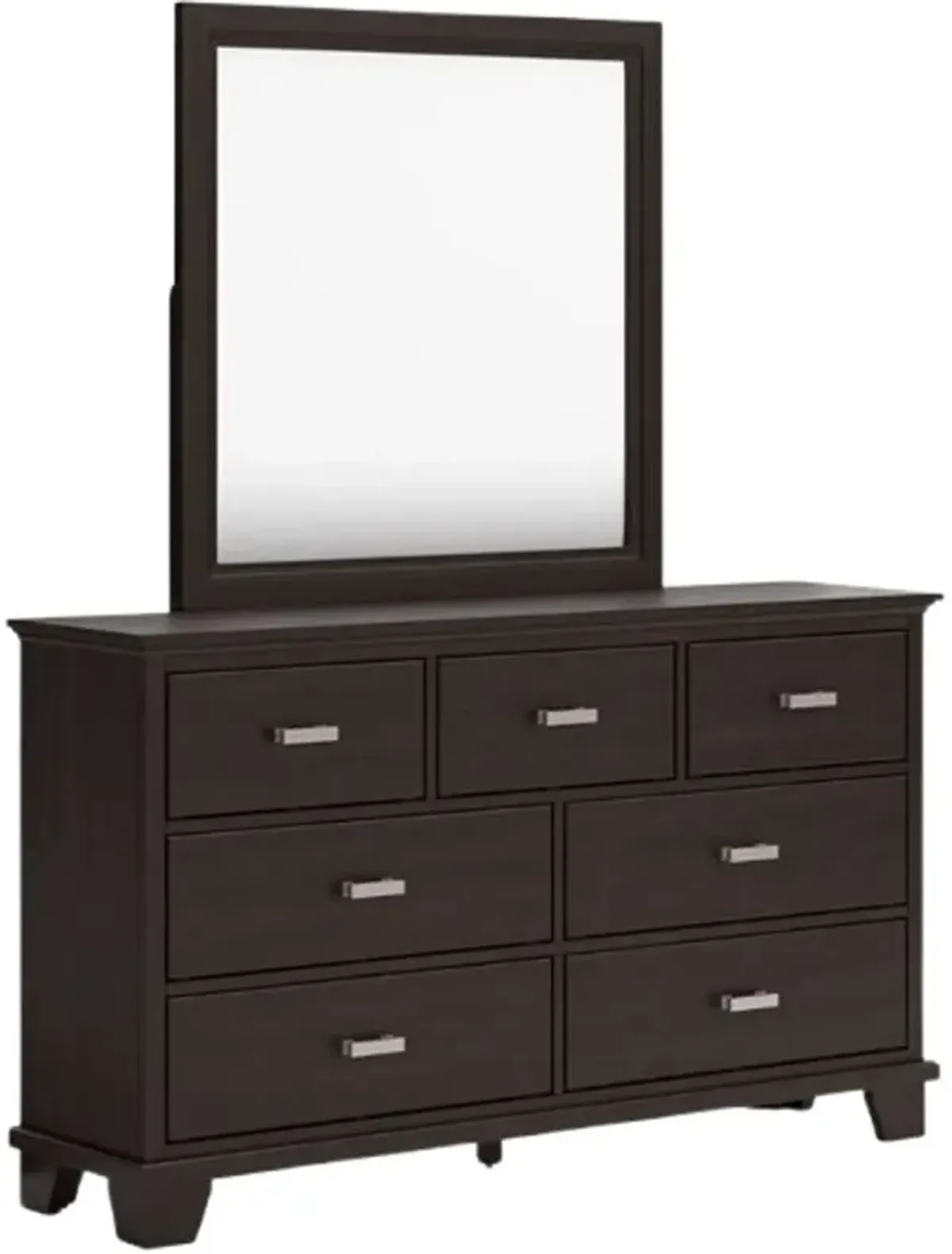 Signature Design by Ashley® Covetown Dark Brown Dresser and Mirror