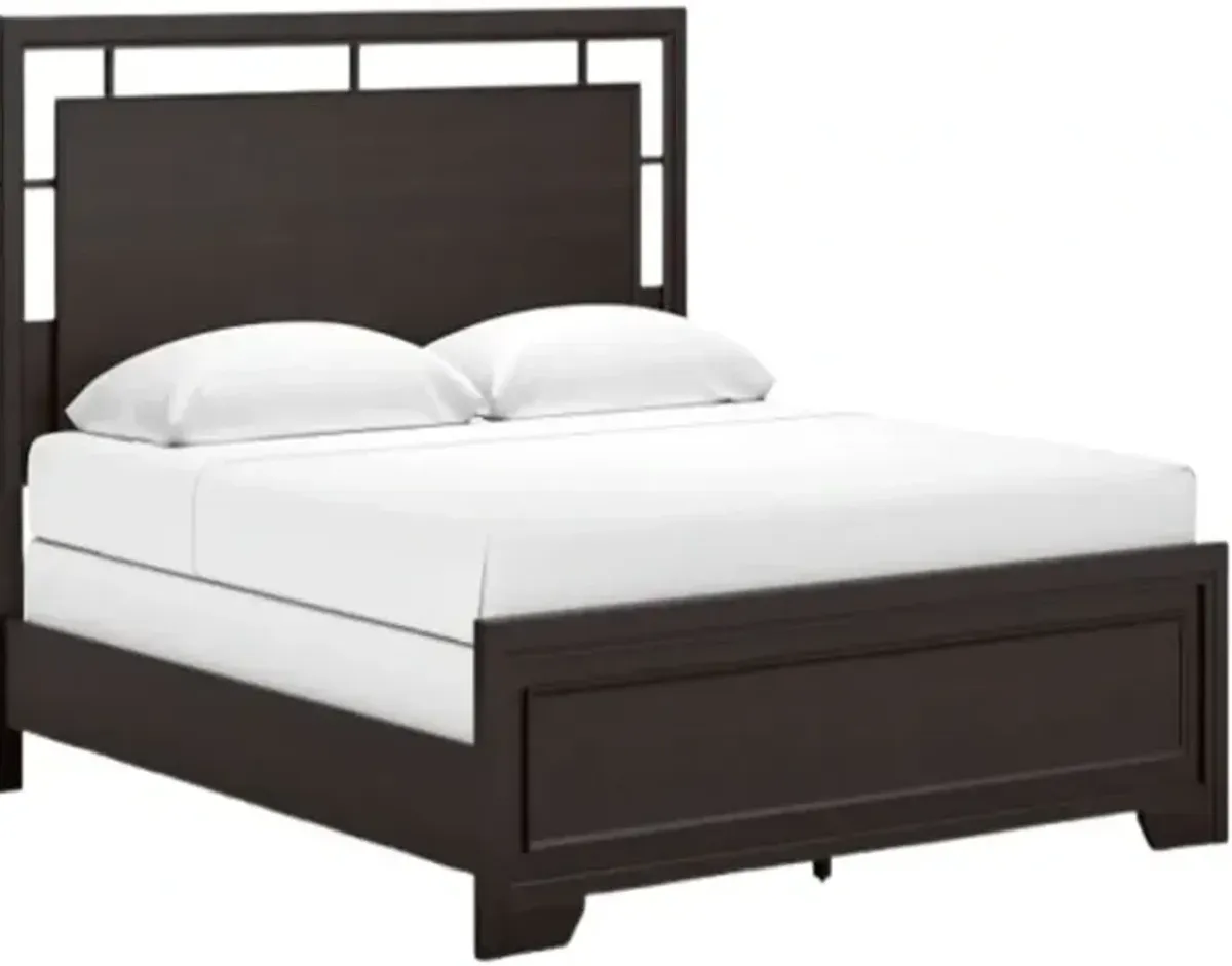 Signature Design by Ashley® Covetown Dark Brown Full Panel Bed