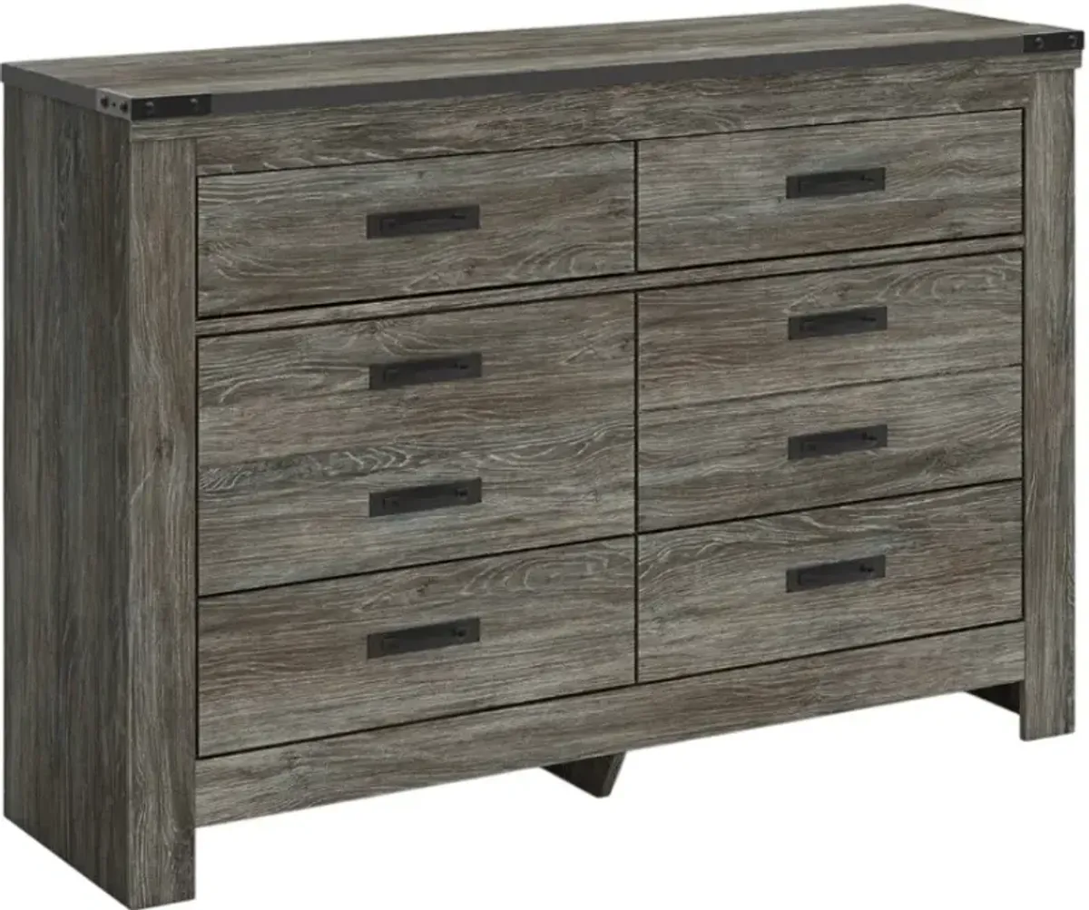 Signature Design by Ashley® Frandern Gray 8-Drawer Dresser