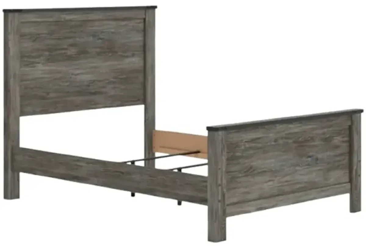 Signature Design by Ashley® Frandern Black/Gray Full Panel Bed
