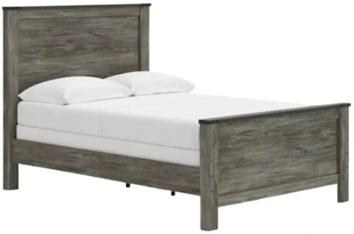 Signature Design by Ashley® Frandern Black/Gray Queen Panel Bed