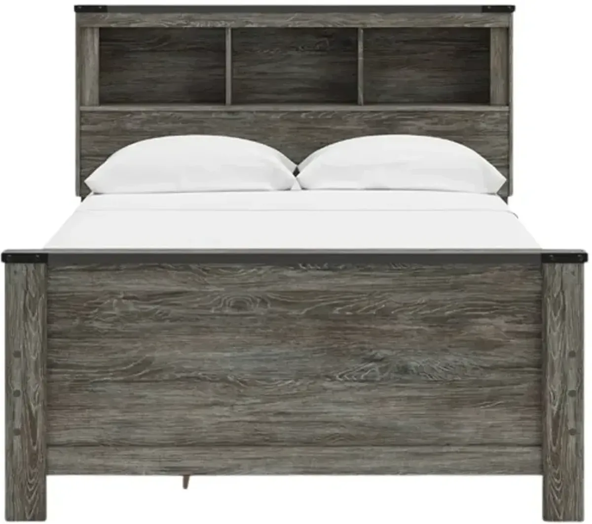 Signature Design by Ashley® Frandern Gray Full Storage Bookcase Bed