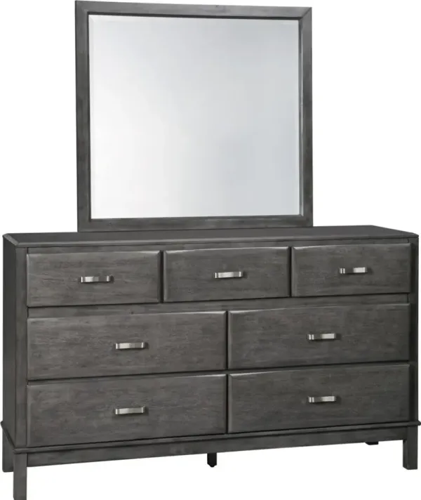 Signature Design by Ashley® Caitbrook Gray Dresser and Mirror Set