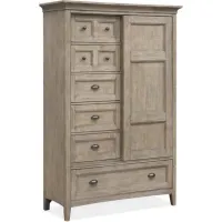 Magnussen Home® Paxton Place Dovetail Grey Door Chest
