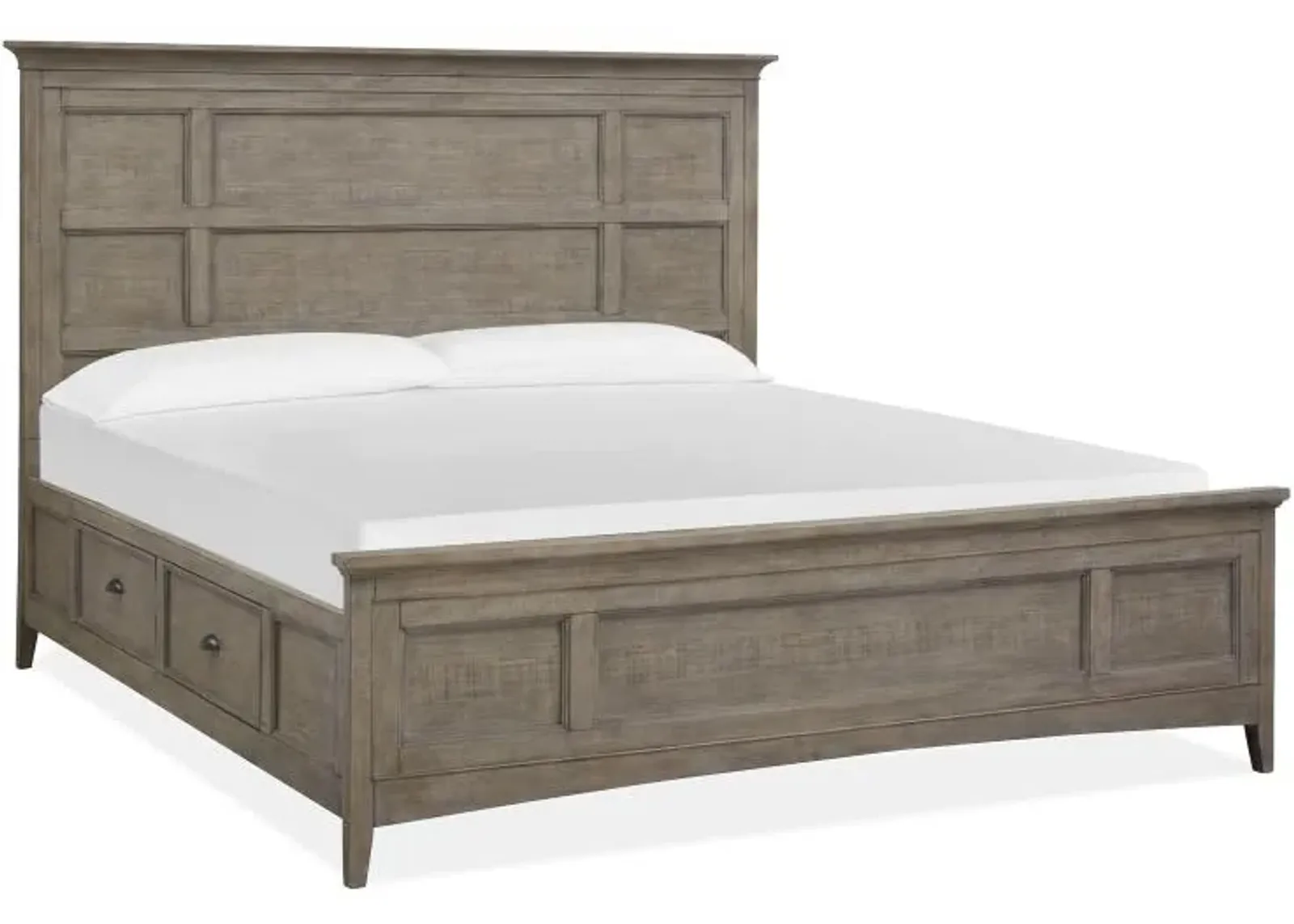 Magnussen Home® Paxton Place Dovetail Grey Queen Storage Bed P96169085