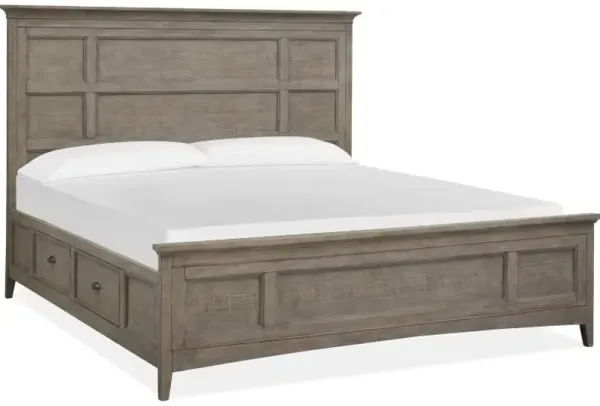 Magnussen Home® Paxton Place Dovetail Grey King Storage Bed P05015411