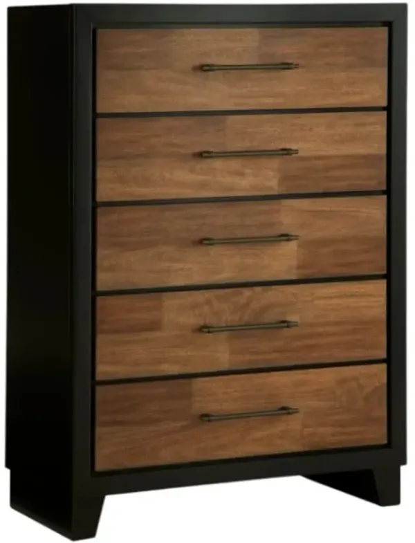 Benchcraft® Kraeburn Black/Brown Chest