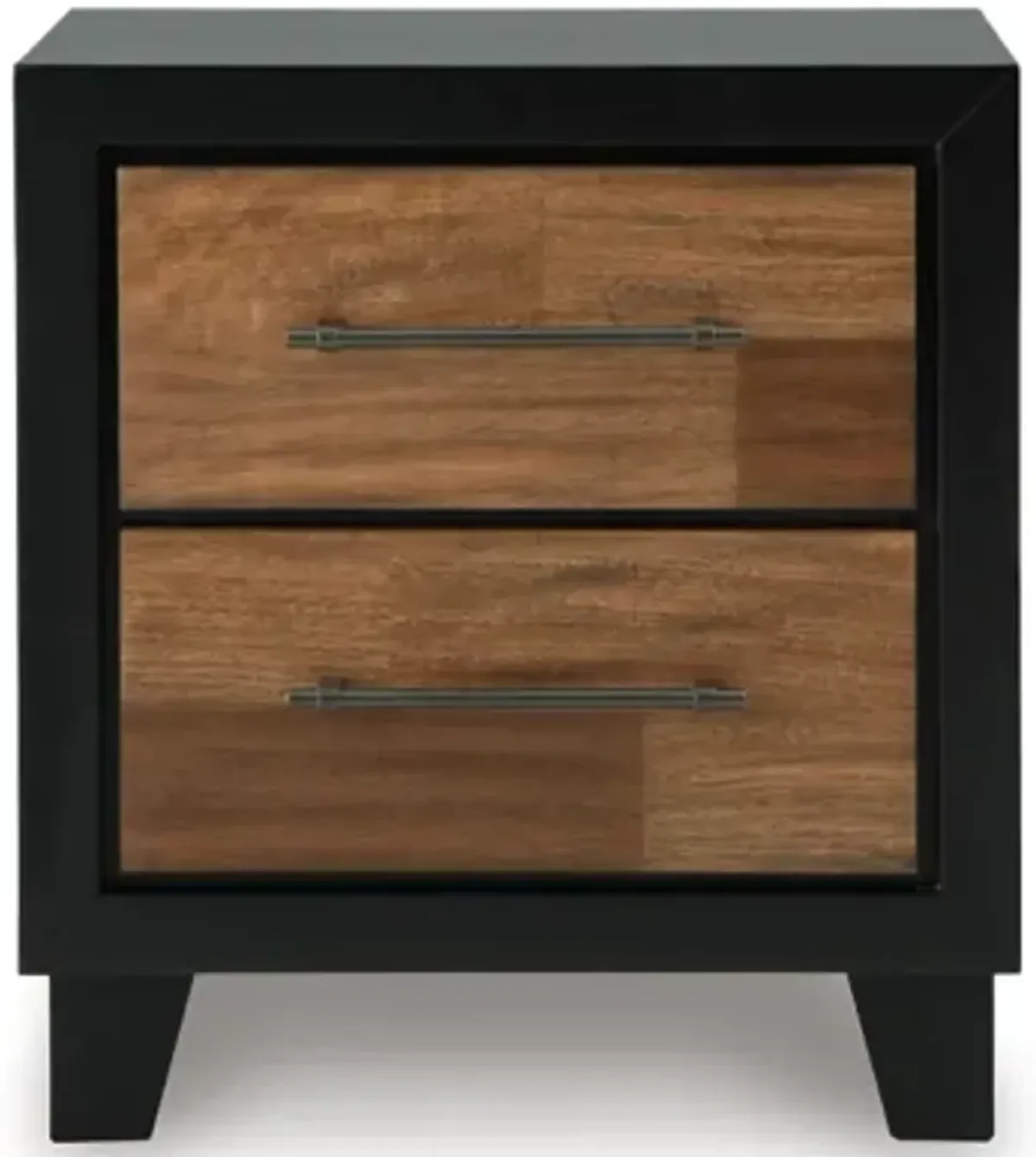 Benchcraft® Kraeburn Black/Brown Nightstand