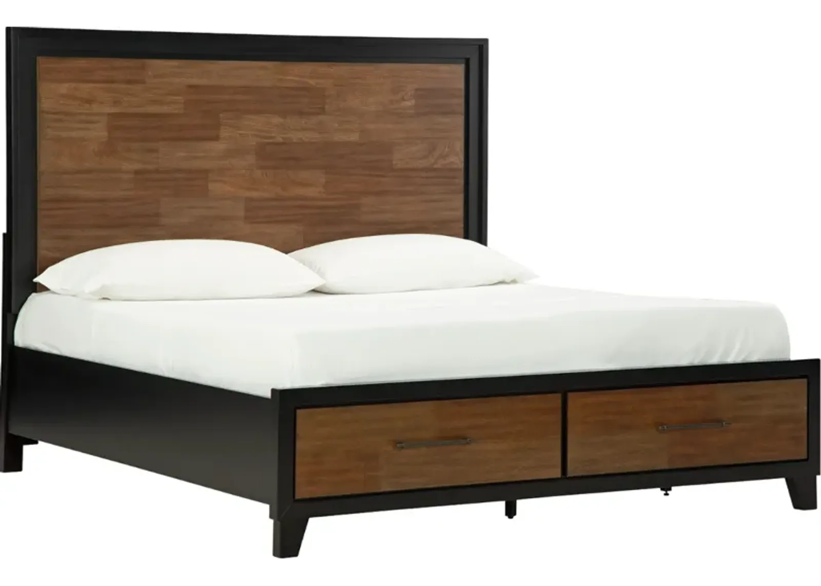 Benchcraft® Kraeburn Brown/Black King Panel Storage Bed