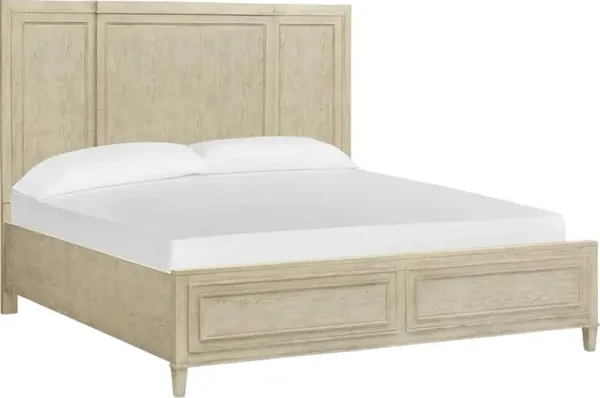 Magnussen Home® Sheridan Limestone Complete King Panel Bed