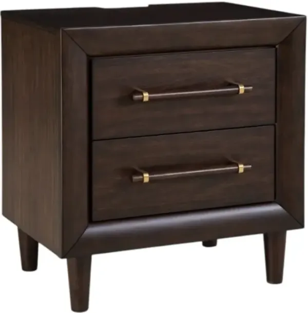 Benchcraft® Dantenton Merlot Nightstand