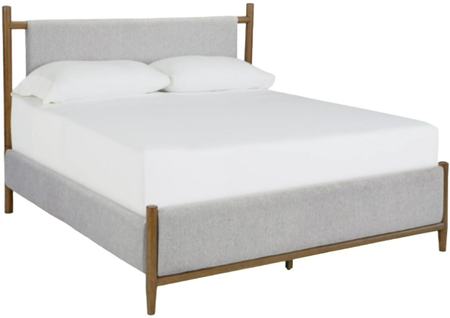 Signature Design by Ashley® Lyncott Gray California King Upholstered Panel Bed