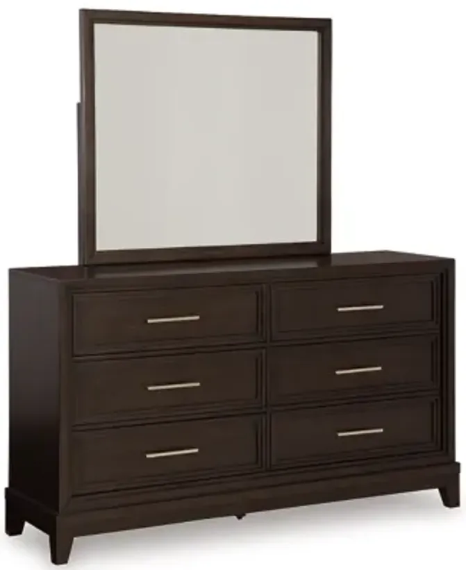 Signature Design by Ashley® Neymorton Dark Gray Dresser and Mirror