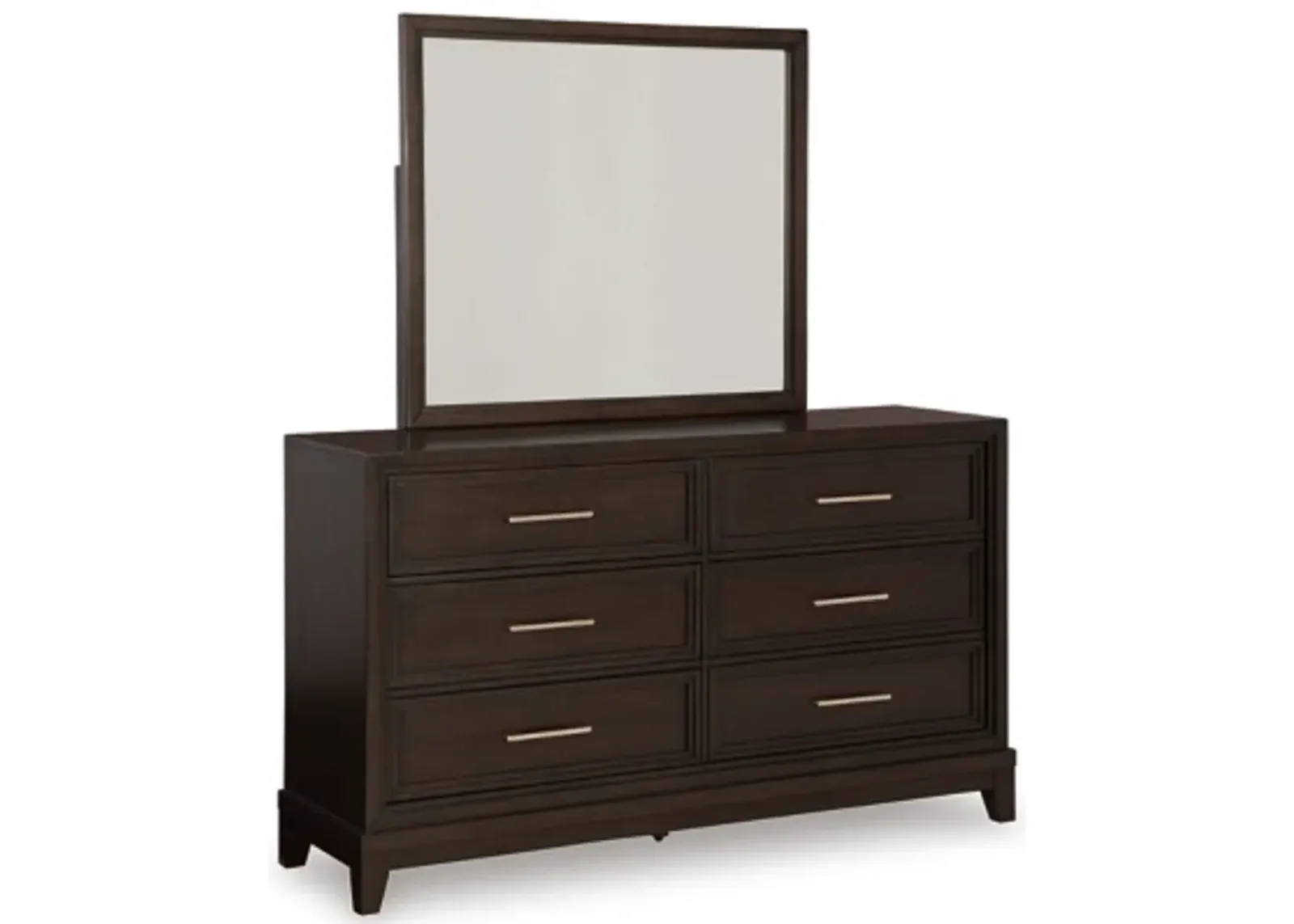 Signature Design by Ashley® Neymorton Dark Gray Dresser and Mirror