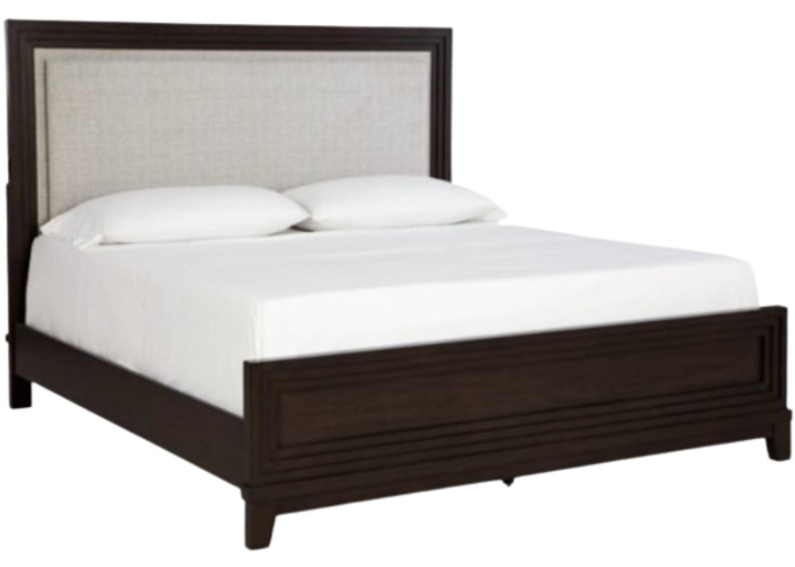 Signature Design by Ashley® Neymorton Dark Grayish Brown California King Upholstered Panel Bed