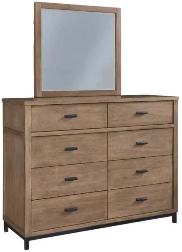 Benchcraft® Tomtyn Light Brown Dresser and Mirror