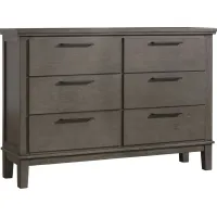 Benchcraft® Hallanden Antiqued Gray Dresser