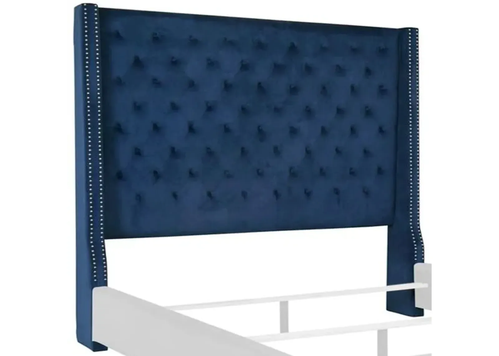 Signature Design by Ashley® Coralayne Blue Queen Upholstered Headboard