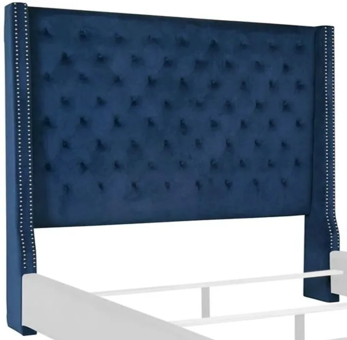 Signature Design by Ashley® Coralayne Blue Queen Upholstered Headboard