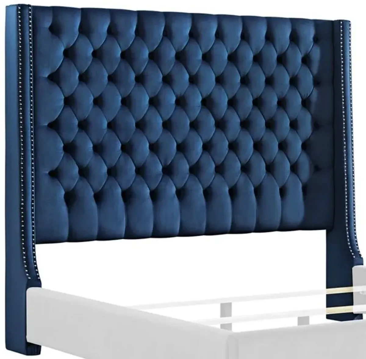 Signature Design by Ashley® Coralayne Blue King/California King Upholstered Headboard