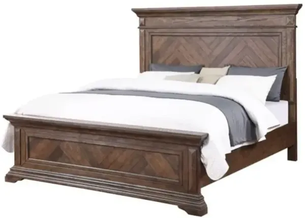 New Classic® Home Furnishings Mar Vista Walnut Queen Bed
