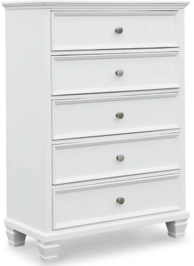 Signature Design by Ashley® Fortman White Chest of Drawers