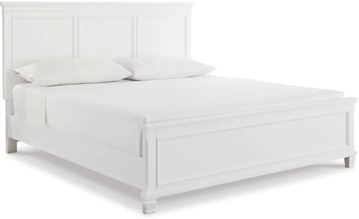 Signature Design by Ashley® Fortman White Queen Panel Bed