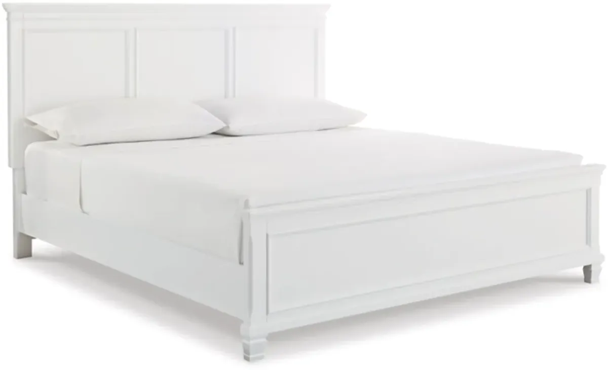 Signature Design by Ashley® Fortman White Queen Panel Bed