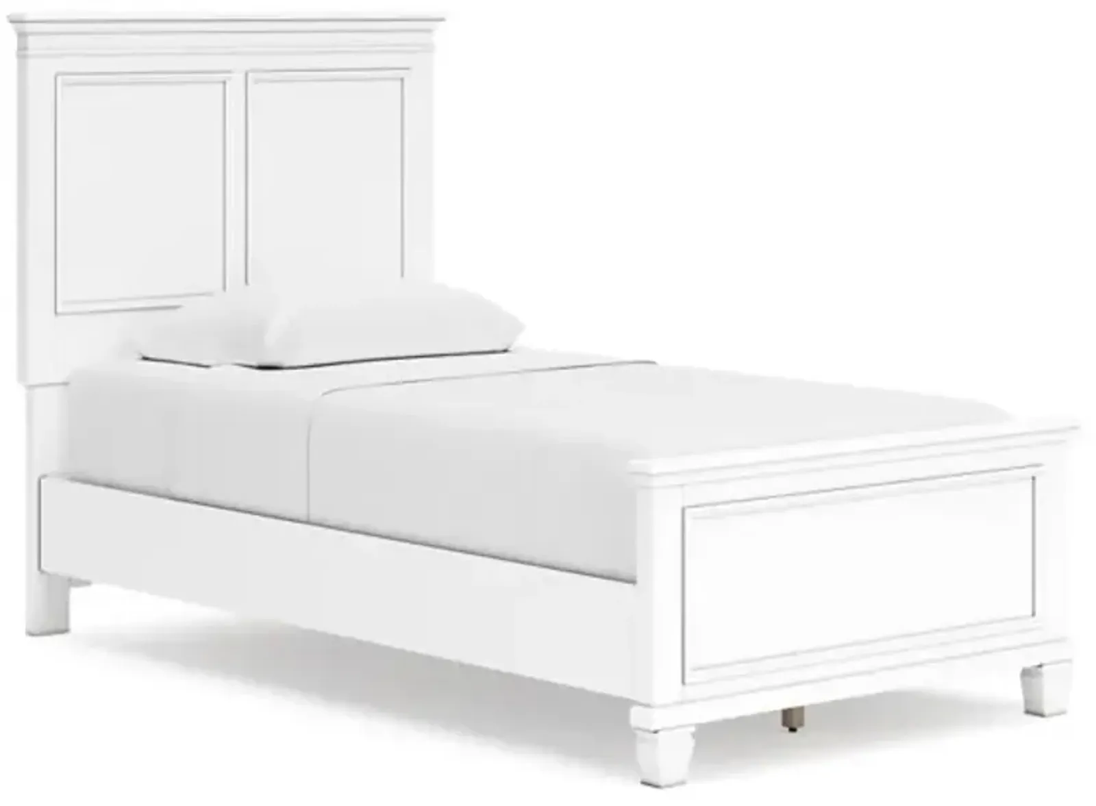 Signature Design by Ashley® Fortman White Twin Panel Bed