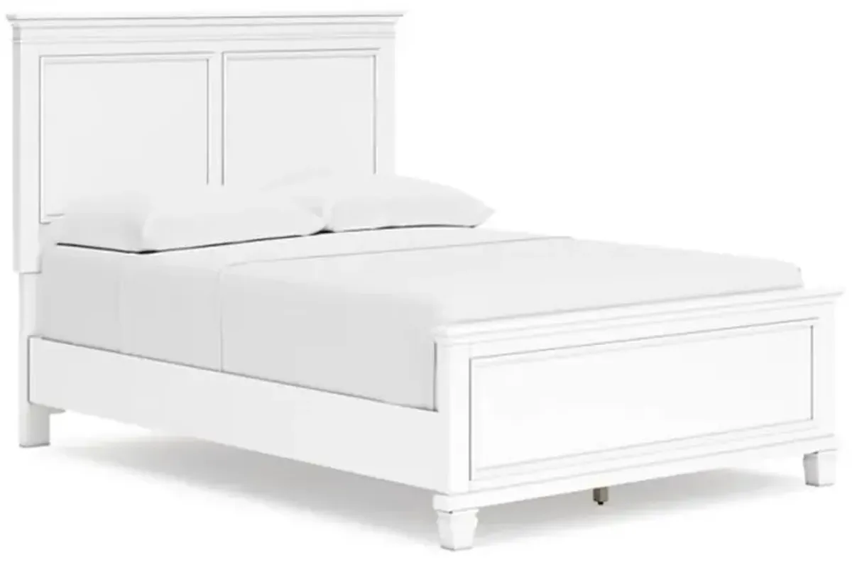 Signature Design by Ashley® Fortman White Full Youth Panel Bed