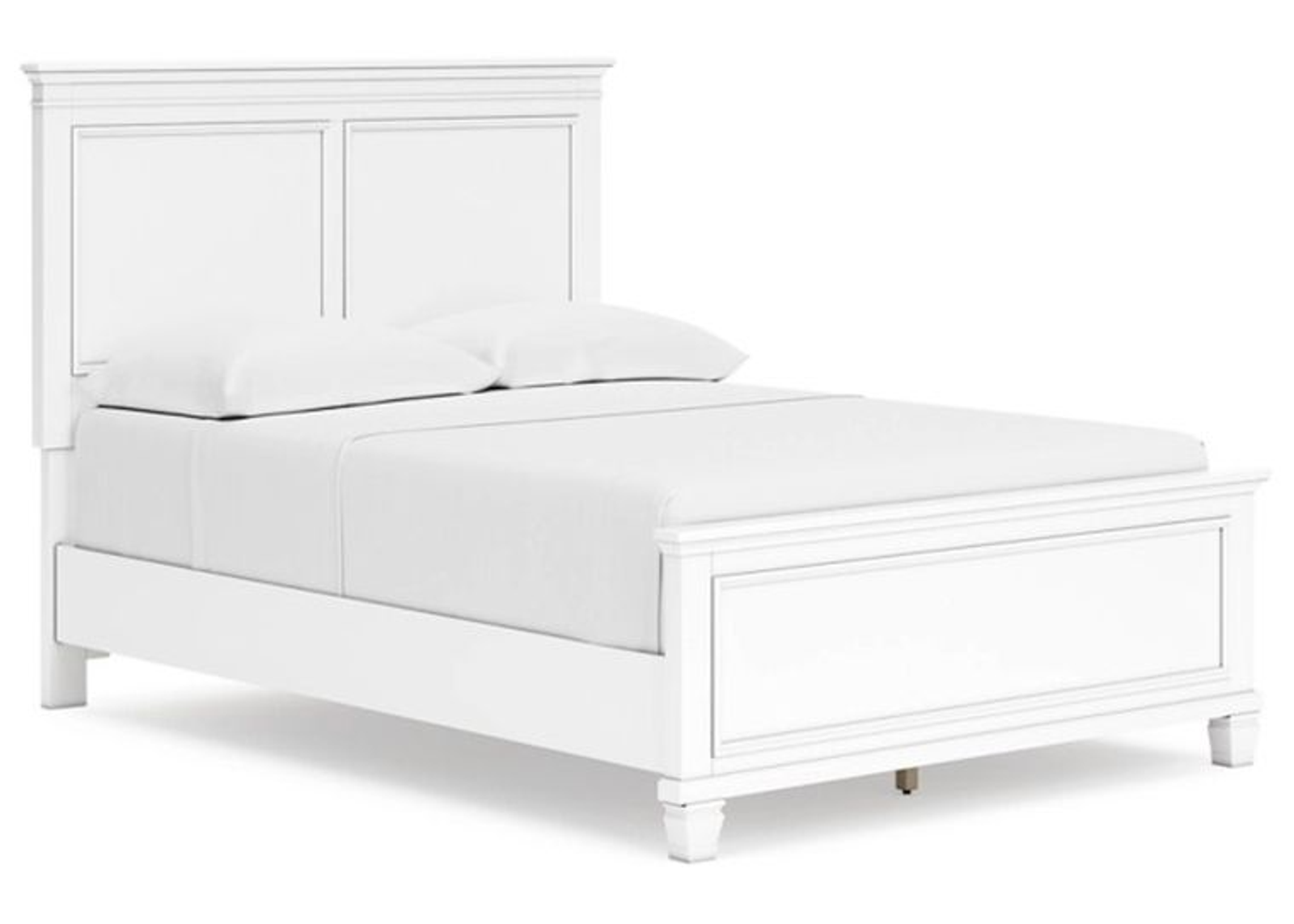 Signature Design by Ashley® Fortman White Full Youth Panel Bed