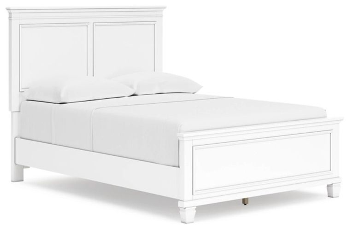 Signature Design by Ashley® Fortman White Full Youth Panel Bed