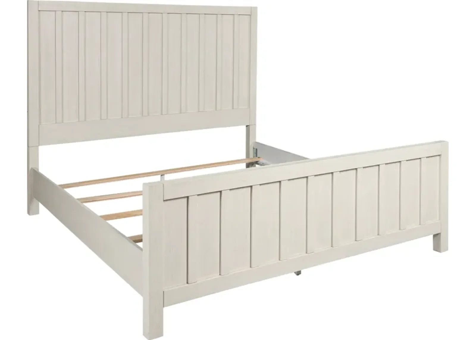 Benchcraft® Shaybrock Antique White Queen Panel Bed