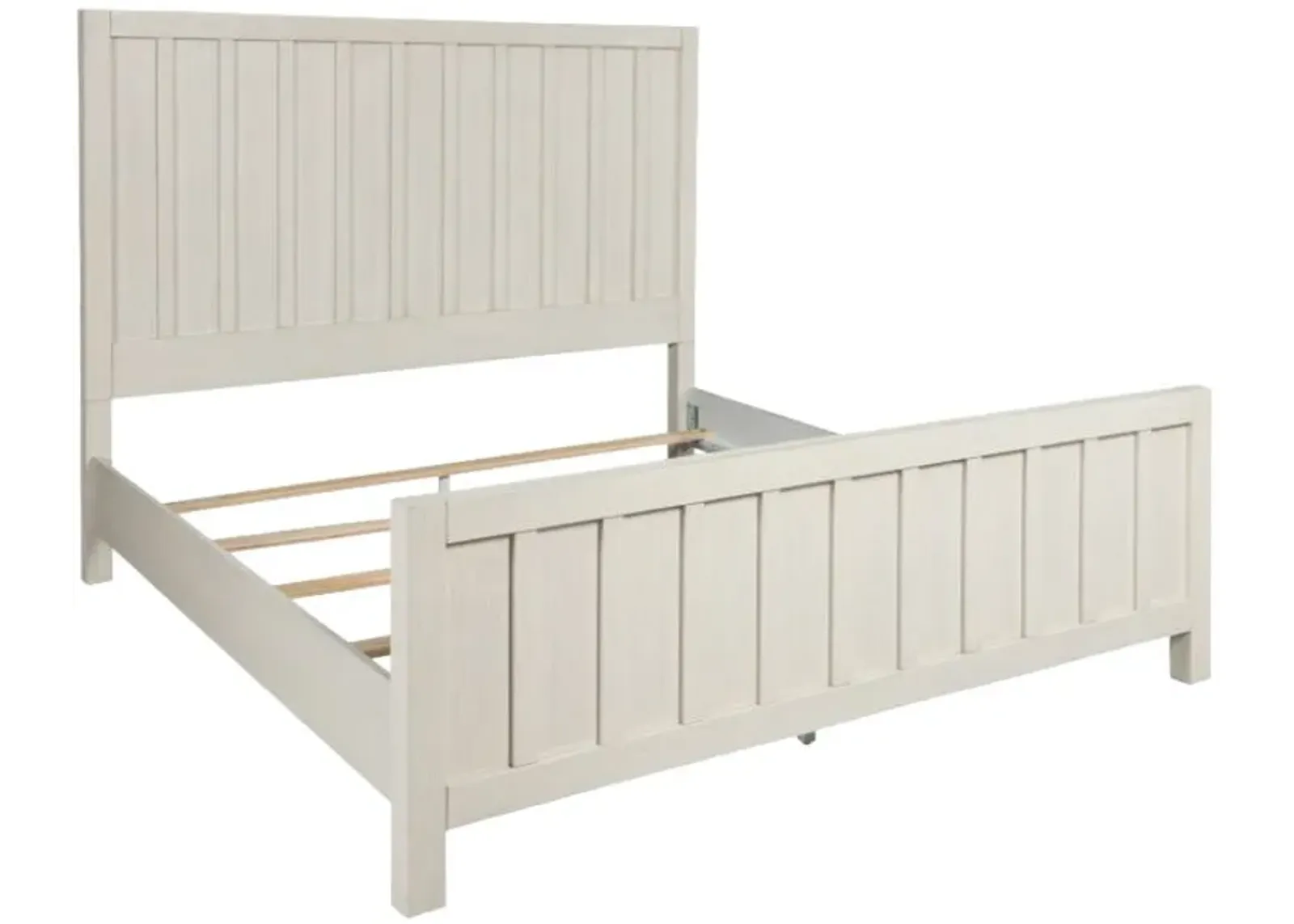 Benchcraft® Shaybrock Antique White King Panel Bed