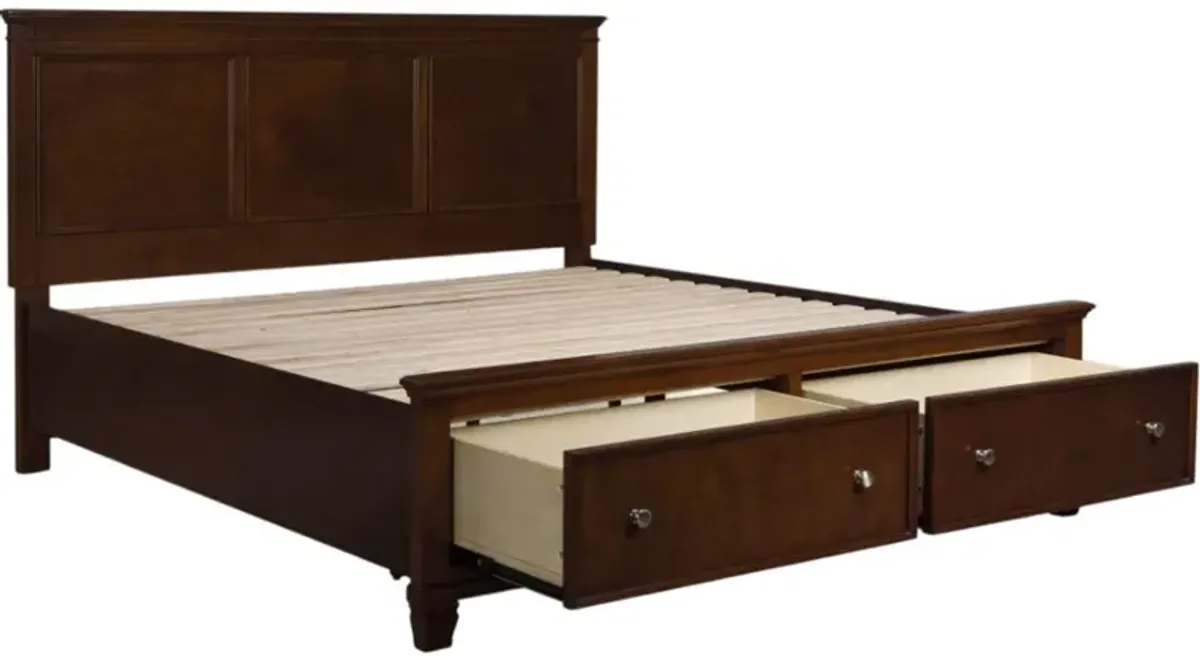 Signature Design by Ashley® Danabrin Brown Twin Panel Storage Bed