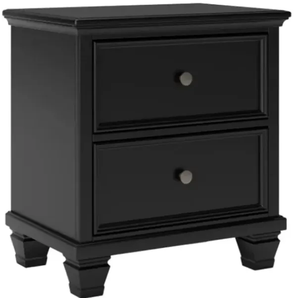 Signature Design by Ashley® Lanolee Black Nightstand