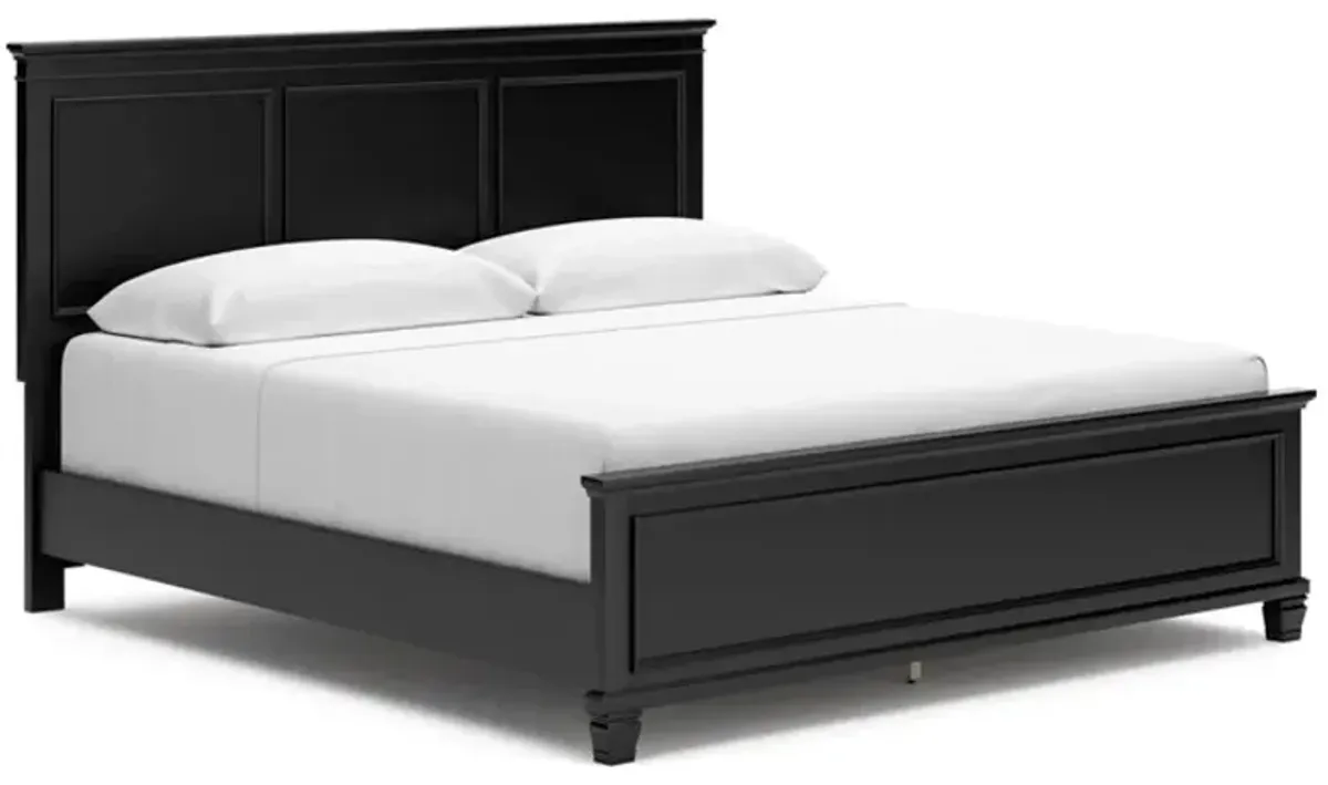 Signature Design by Ashley® Lanolee Black King Panel Bed