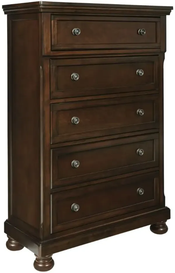 Millennium® by Ashley® Porter Rustic Brown Chest of Drawers