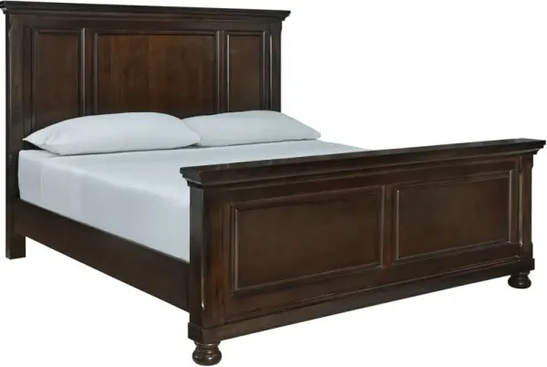 Millennium® by Ashley® Porter Rustic Brown California King Panel Bed