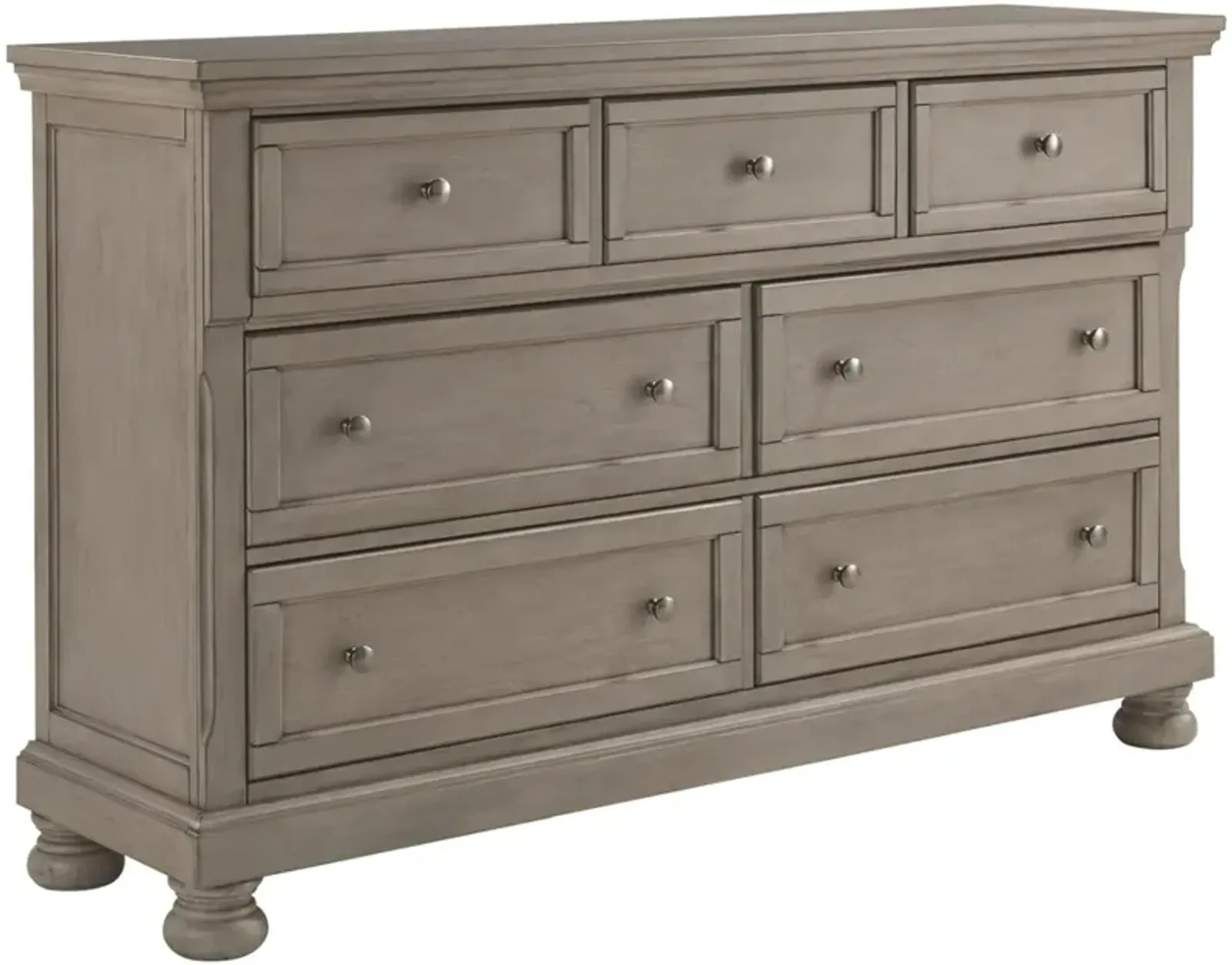 Signature Design by Ashley® Lettner Light Gray 7-Drawers Dresser