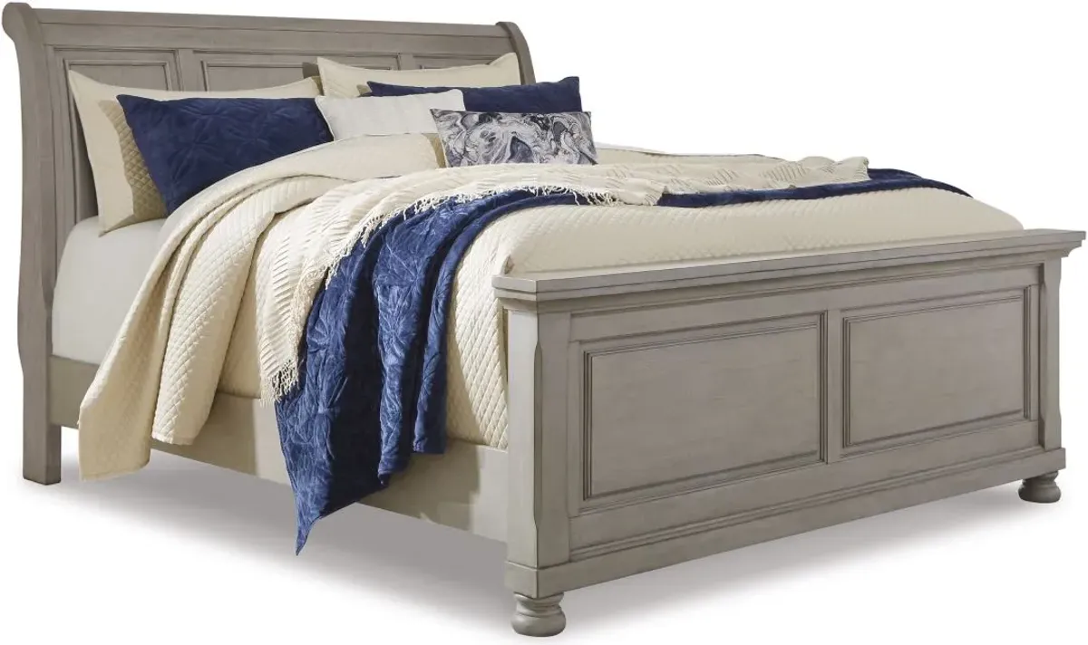 Signature Design by Ashley® Lettner Light Gray California King Sleigh Bed