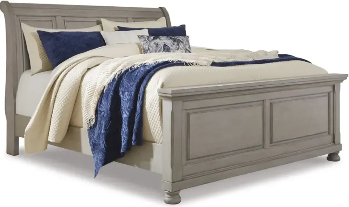 Signature Design by Ashley® Lettner Light Gray California King Sleigh Bed